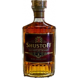 BRANDY SHUSTOFF OLD HISTORY 3* 0,5L