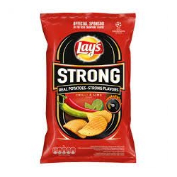 LAYS 130G STRONG CHILLI&LIME.