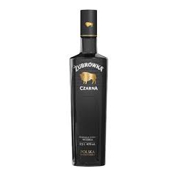ŻUBRÓWKA CZARNA 0,50L 40%.