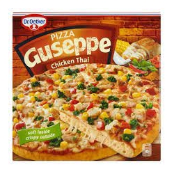 PIZZA GUSEPPE CHICKEN CURRY THAI 375G [5SZT] DR.OETKER