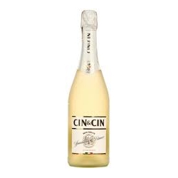 WINO MUSUJĄCE SPUM CIN&CIN BIAŁE 0,75L