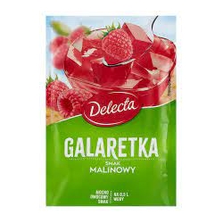 DELECTA-GALARETKA MALINOWA 70g