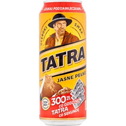 TATRA PILS PUSZKA 0,5l.